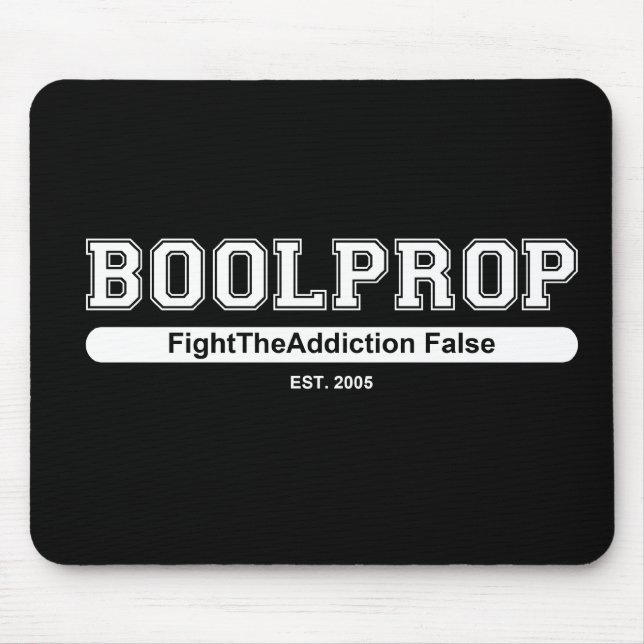 Universitets- Mousepad Musmatta (Framsidan)