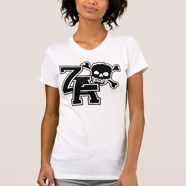 Universitets- skalle tee shirt (Framsida)