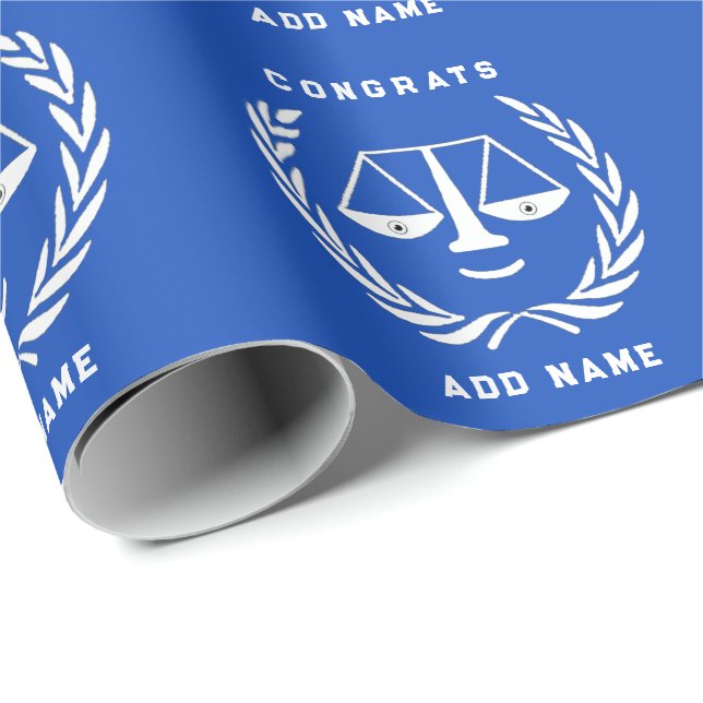 Universitetsexamen Grad Gift Presentpapper (Rullad Hörn)