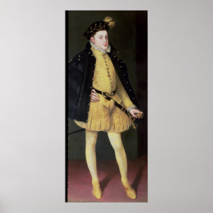 Universitetslärare Carlos, son av kungen Philip I Poster