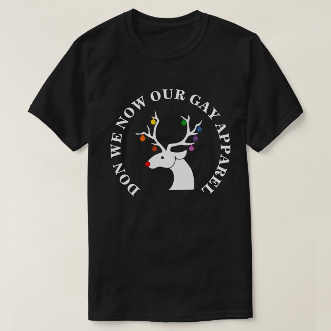 UNIVERSITETSLÄRARE OSS NU VÅR GLADA DRÄKT T SHIRT (Design framsida)