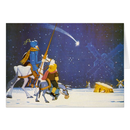 UNIVERSITETSLÄRARE QUIJOTE - ¡ Feliz Navidad! - Hälsningskort