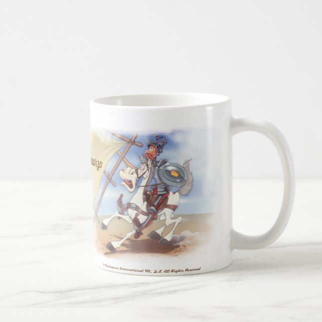 UNIVERSITETSLÄRARE QUIJOTE - Mugg - Taza - (Höger)