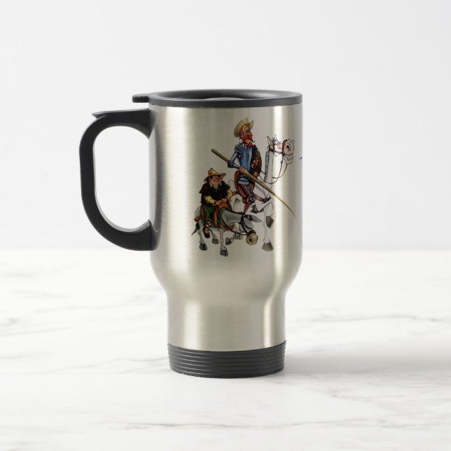 UNIVERSITETSLÄRARE QUIJOTE, SANCHO, Taza - Resemugg (Vänster)