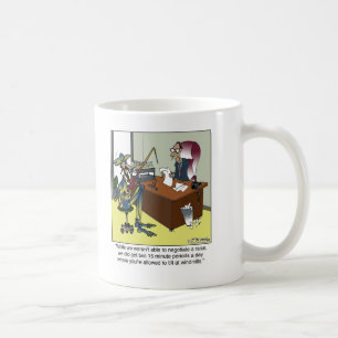 Universitetslärare Quixote i dag Kaffemugg