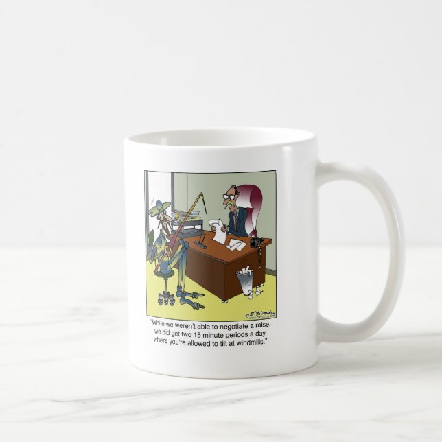 Universitetslärare Quixote i dag Kaffemugg (Höger)
