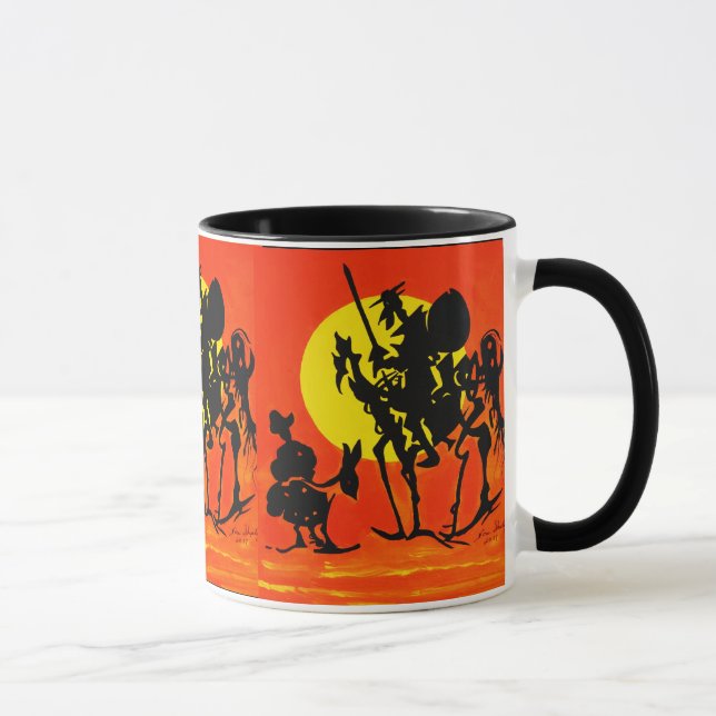 UNIVERSITETSLÄRARE QUIXOTE MUGG (Höger)