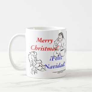 UNIVERSITETSLÄRARE QUIXOTE - Navidad/jul! Mugg