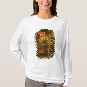 Universitetslärare Quixote och Sancho Panza T Shirt