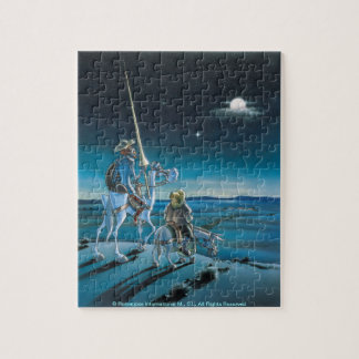 Universitetslärare Quixote & Sancho - Pussel