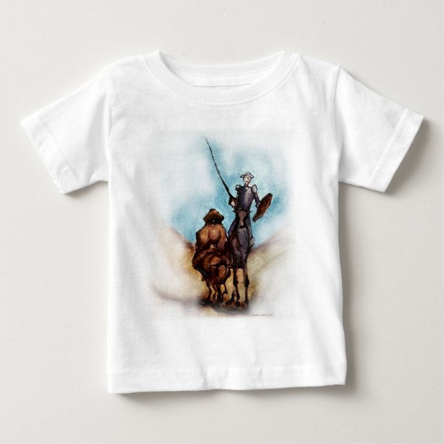 Universitetslärare Quixote Tee Shirt (Framsida)