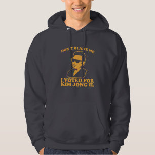 universitetslärare? t klandrar mig som jag rösta sweatshirt