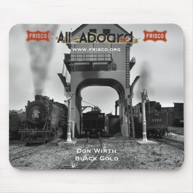 Universitetslärare Wirth - svart guld Musmatta (Framsidan)