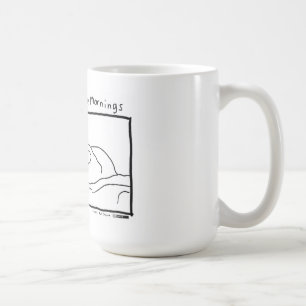 Universitetsläraren Depresso hatar morgnar Kaffemugg