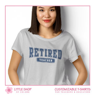 Universitetsskolans Anpassningsbar Pensionerad Lär T Shirt