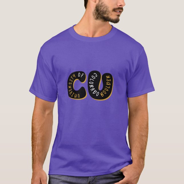University of Colorado T Shirt (Framsida)