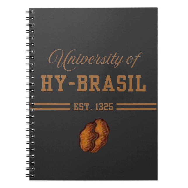 University of Hy-Brasil, Est. 1325 Anteckningsbok (Framsidan)