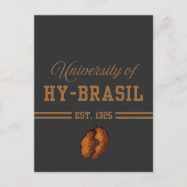 University of Hy-Brasil, Est. 1325 Vykort