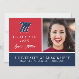 University of Mississippi Script M Inbjudningar