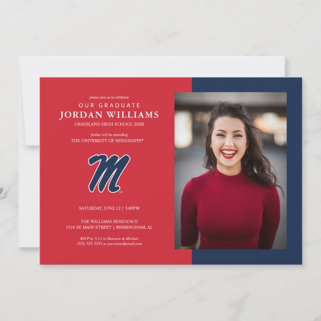 University of Mississippi | Script M Meddelande (Framsida)