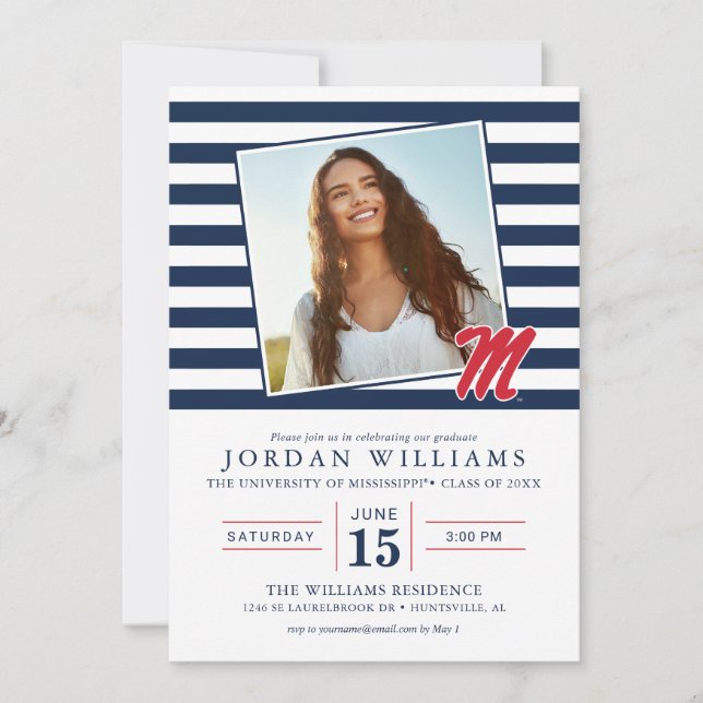 University of Mississippi | Script M Meddelande (Framsida)