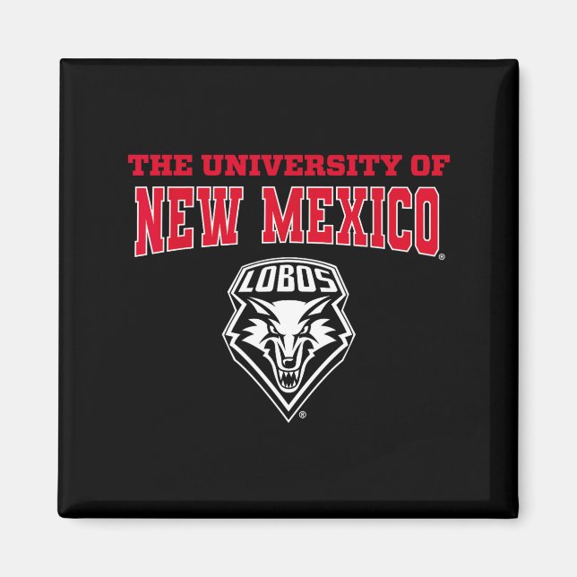 University Of New Mexico Unm Lobos Ncaa Unm&#   Magnet (Framsidan)