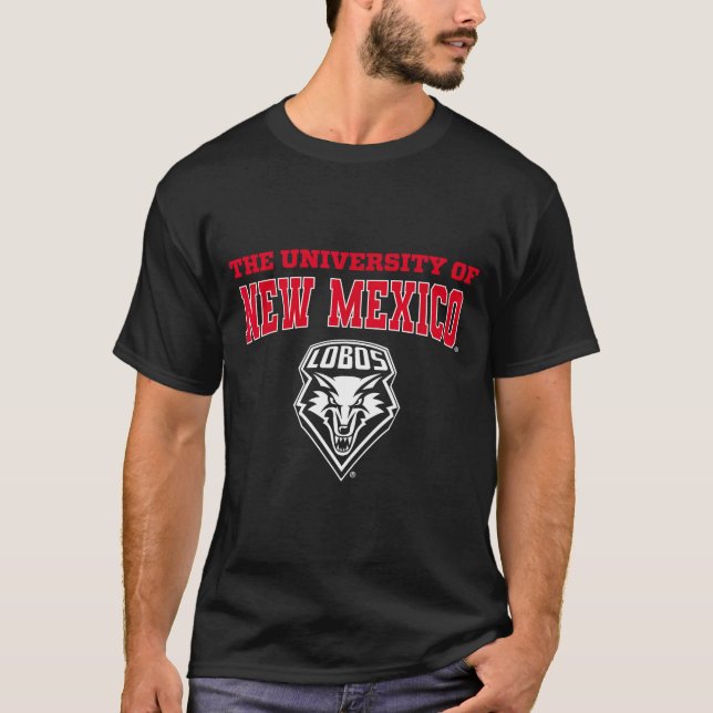 University Of New Mexico Unm Lobos Ncaa Unm&#;   T Shirt (Framsida)
