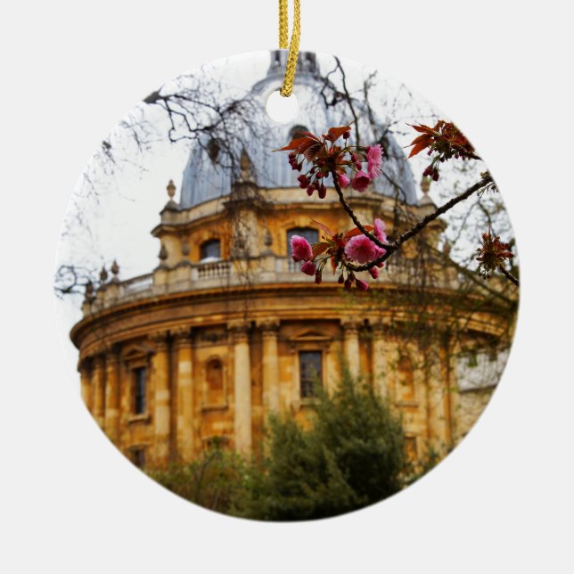 University of Oxford Julgransprydnad Keramik (Framsidan)