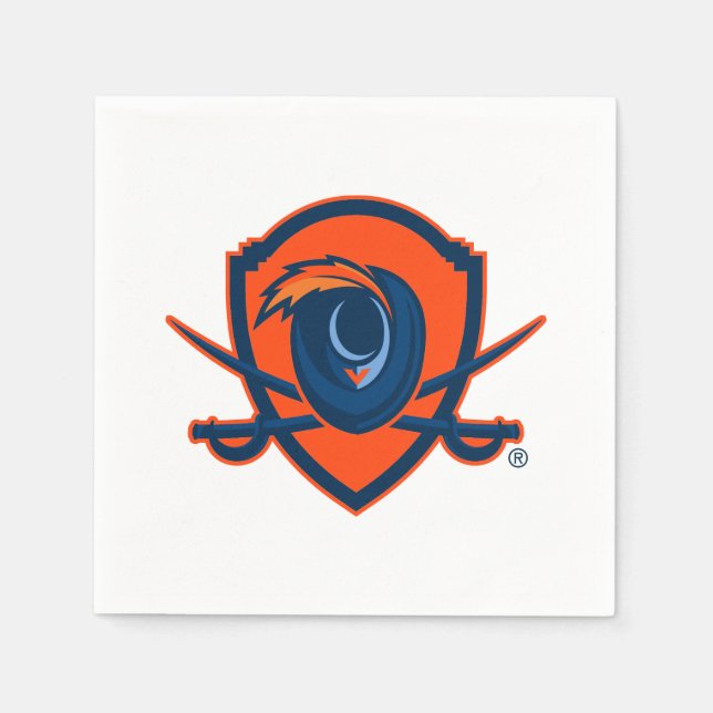 University of Virginia | Cavalier Shield Pappersservett (Framsidan)