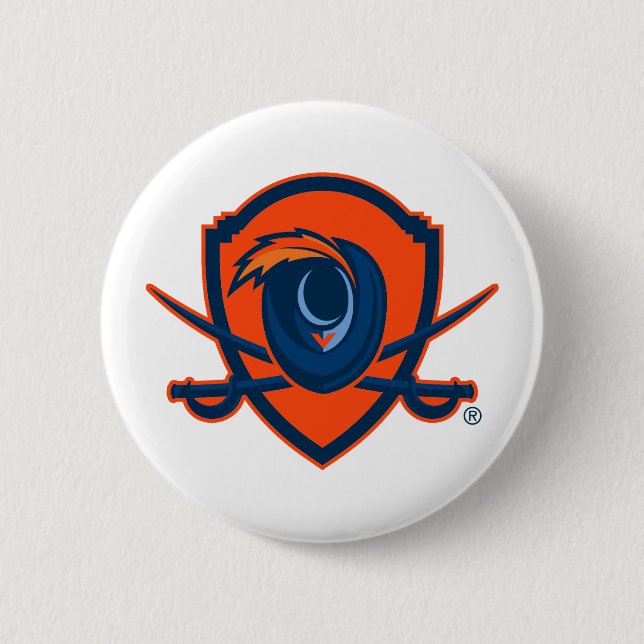 University of Virginia | Cavalier-sköld Knapp (Framsida)