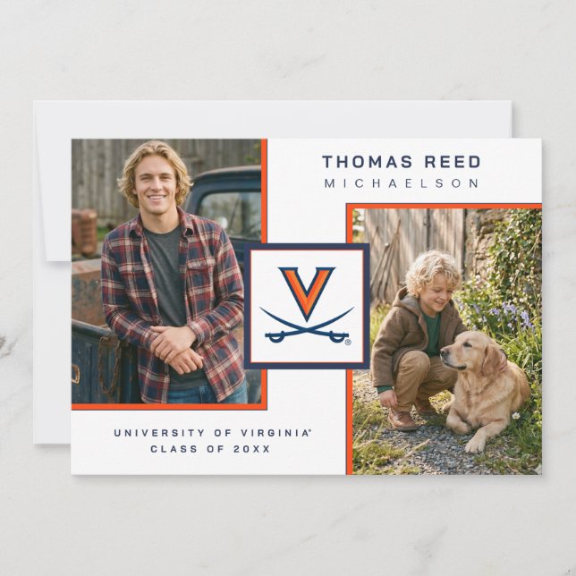 University of Virginia-examen Inbjudningar (Framsida)