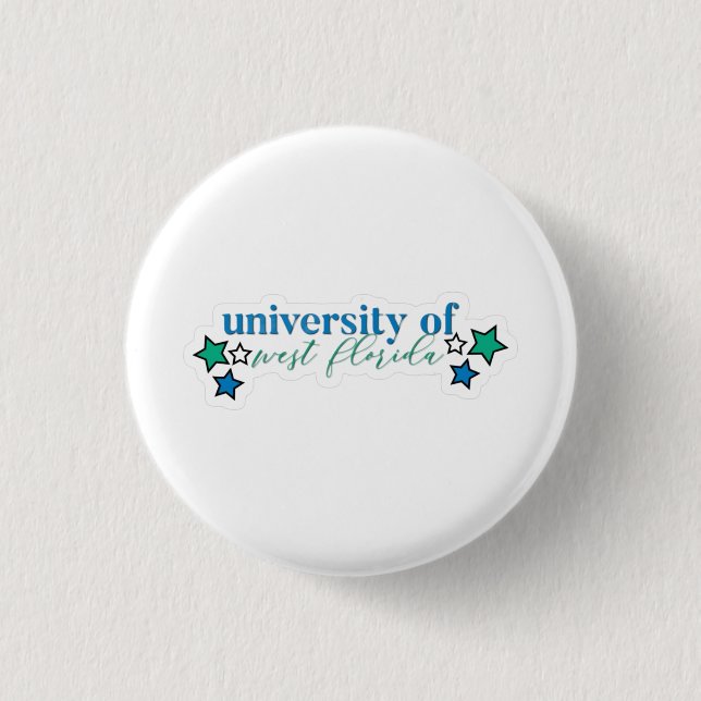 University of West Florida Gameday Button Knapp (Framsida)