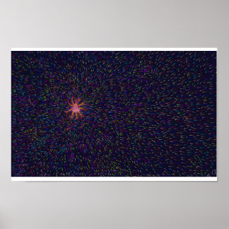 Universum Affisch Övre Dimension
