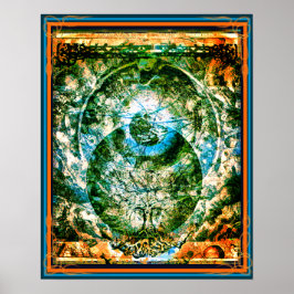 Universum är en träd poster