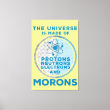 Universum är gjort av moroner