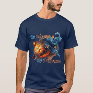 Universum är min lekplats. t shirt