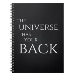 Universum har din tillbaka anteckningsbok