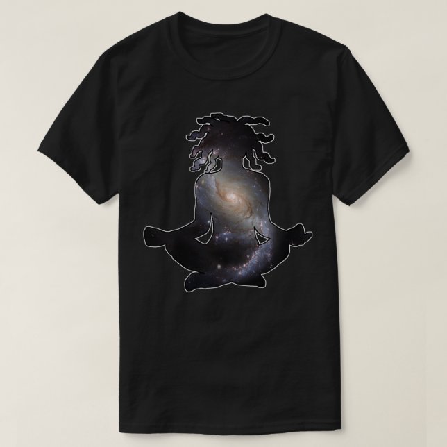 Universum inom Sitta-meditationen T Shirt (Design framsida)