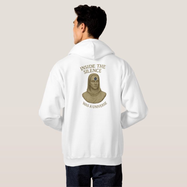 Universum Inuti – Inuti Tystnaden Hoodie (Hel baksida)