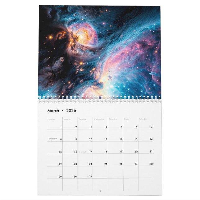 Universum Kalender (Mar 2026)