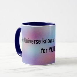Universum känner till Coola Inspirational Quote Co Mugg