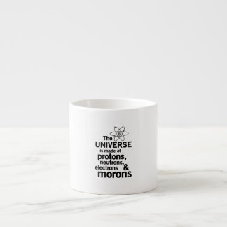 Universum och idioterna espressomugg