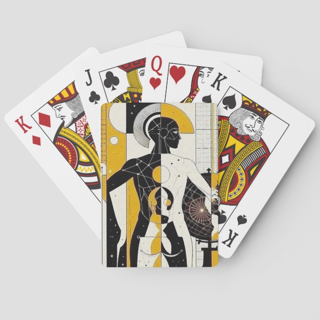 Universum på dina fingrar casinokort (Baksidan)