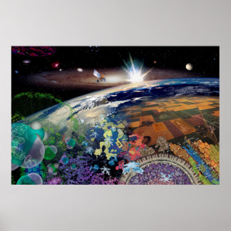 Universum på en snabbtitt poster