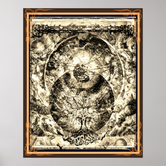 Universum Poster träd (Framsidan)