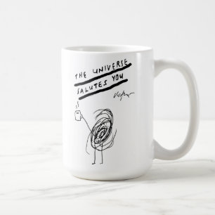Universum saluterar dig - den Victore kaffemuggen Kaffemugg