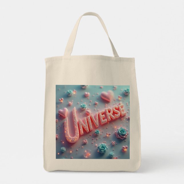 universum shopping bag tygkasse (Baksida)