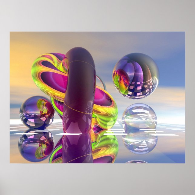 Universum-soluppgången Poster (Framsidan)