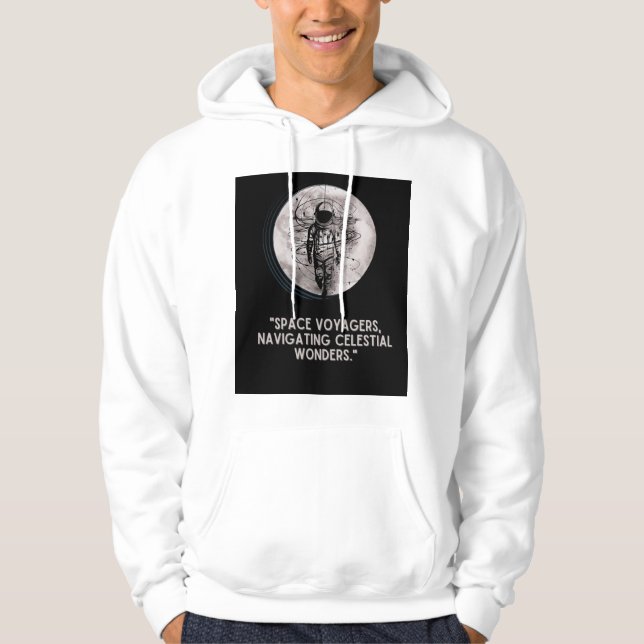universum, SPACE-VOYAGERS Hoodie (Framsida)