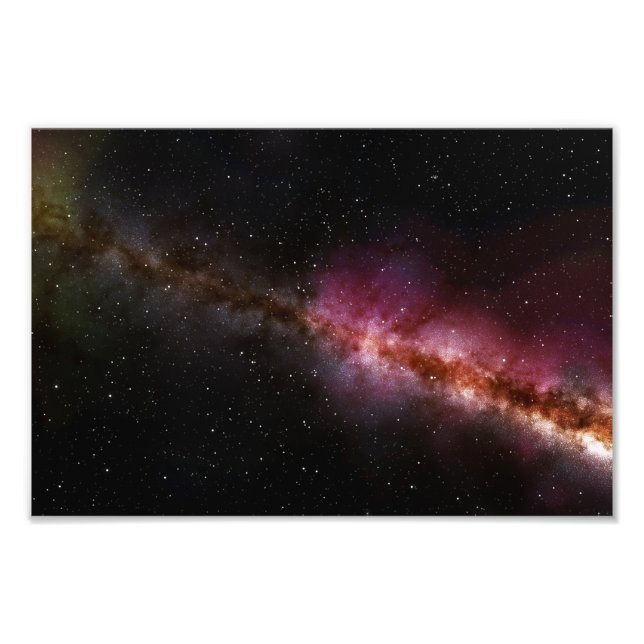Universums bild fototryck (Framsidan)